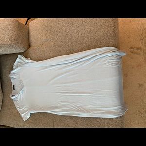 Fashionova sky blue shirt dress